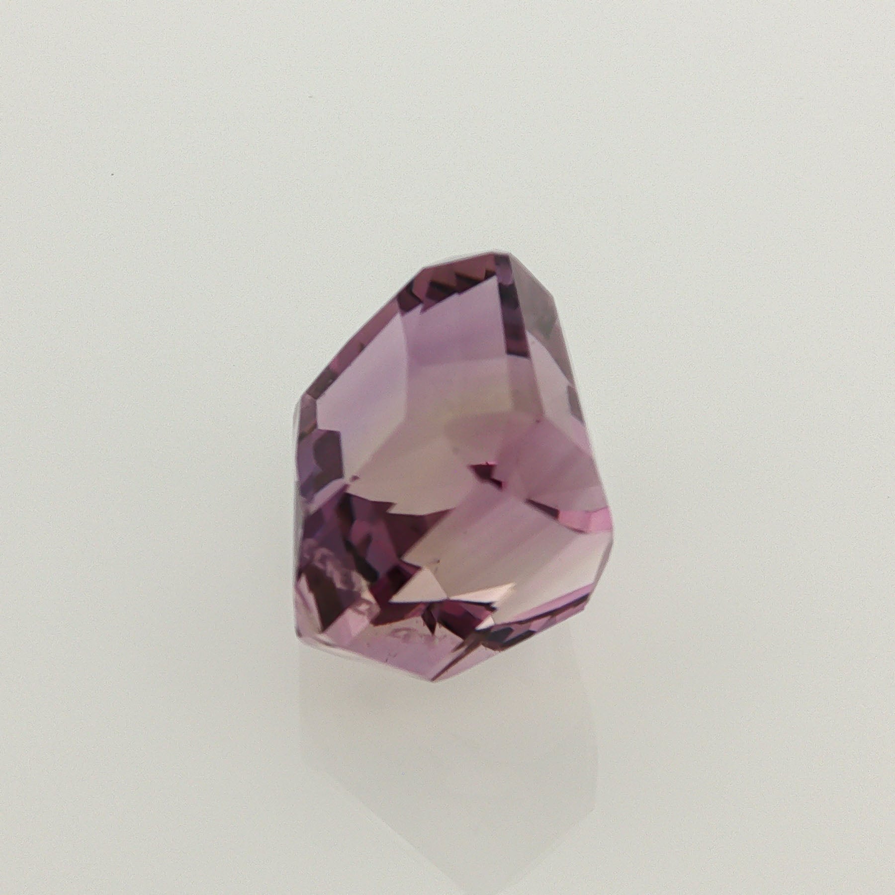 Natural ametrine, bicolor - purple / yellow, octagon cut, 20.32 ct, loose gemstone, view 2.