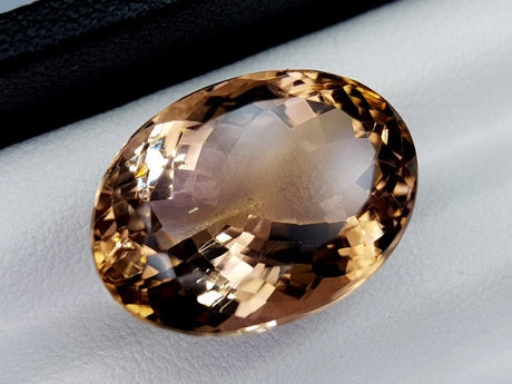 Natural Ametrine 20.00 ct – Purple - Yellow, Oval Cut, Untreated, Bolivia