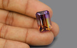 Natural Ametrine 20.69 ct – Violet/Yellow, Octagonal Cut, AGR Certified