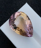 Natural Ametrine 39.50 ct – Pear Cut, Heat Treated