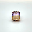 Natural Ametrine 6.11 ct – Purple/Yellow, Octagonal Cut, Untreated