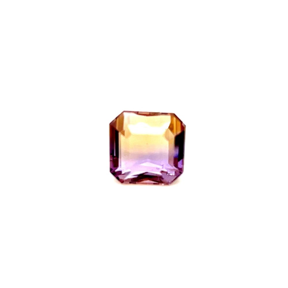Natural Ametrine 6.32 ct – Purple/Yellow, Octagonal Cut, Untreated