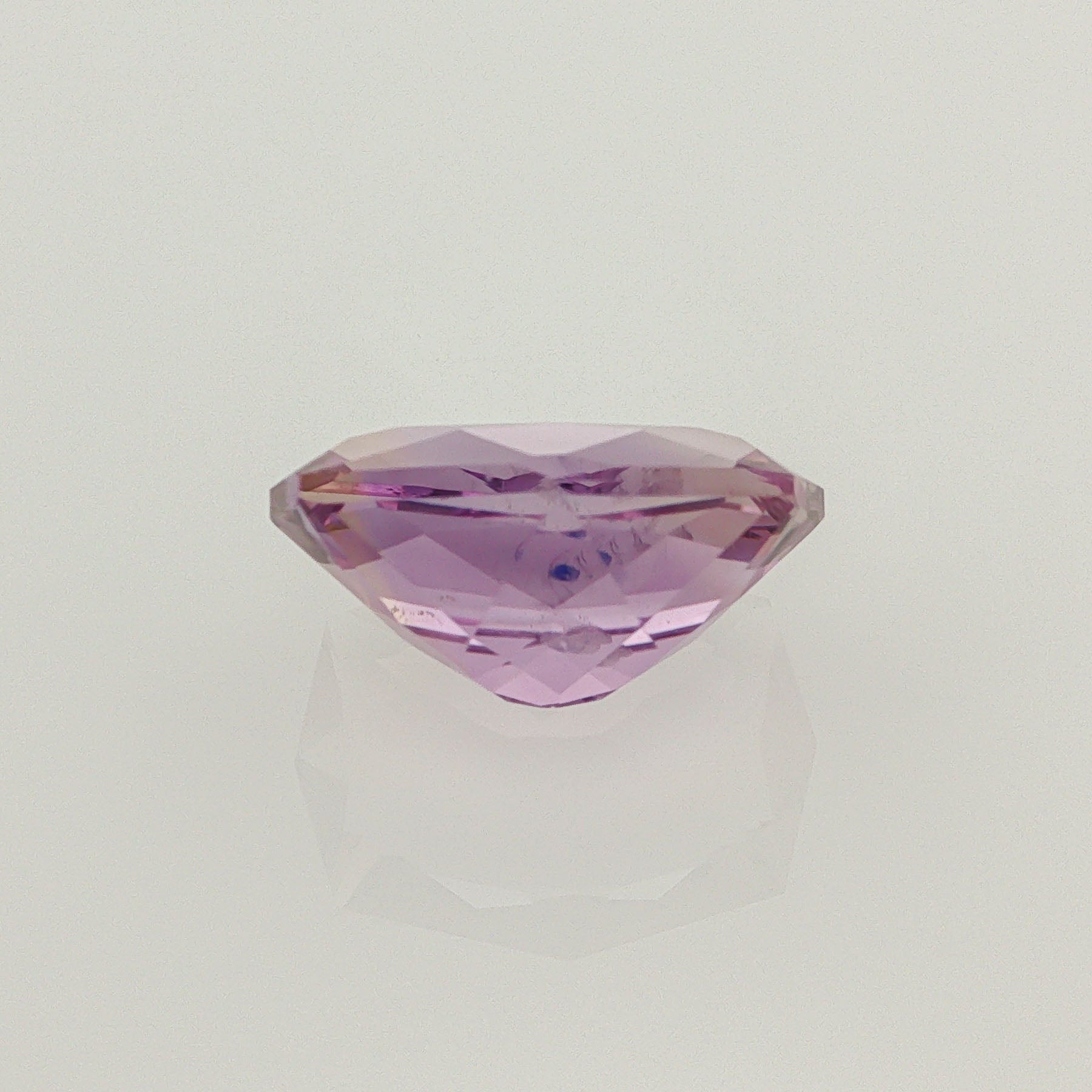 Natural ametrine, light purple / light yellow, fancy cut, 7.93 ct, loose gemstone, view 3.
