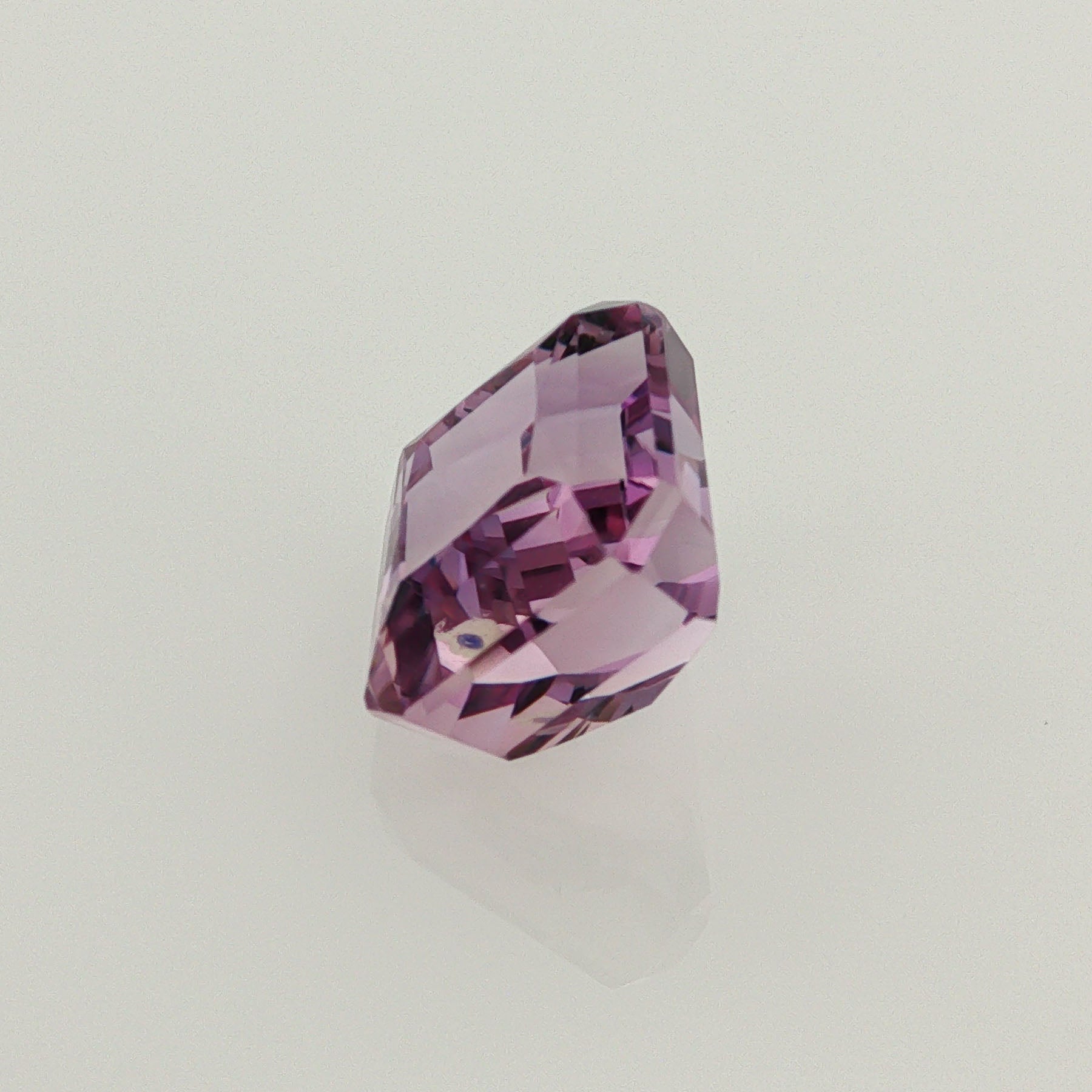 Natural ametrine, bicolor - purple / yellow, octagon cut, 8.3 ct, loose gemstone, view 2.