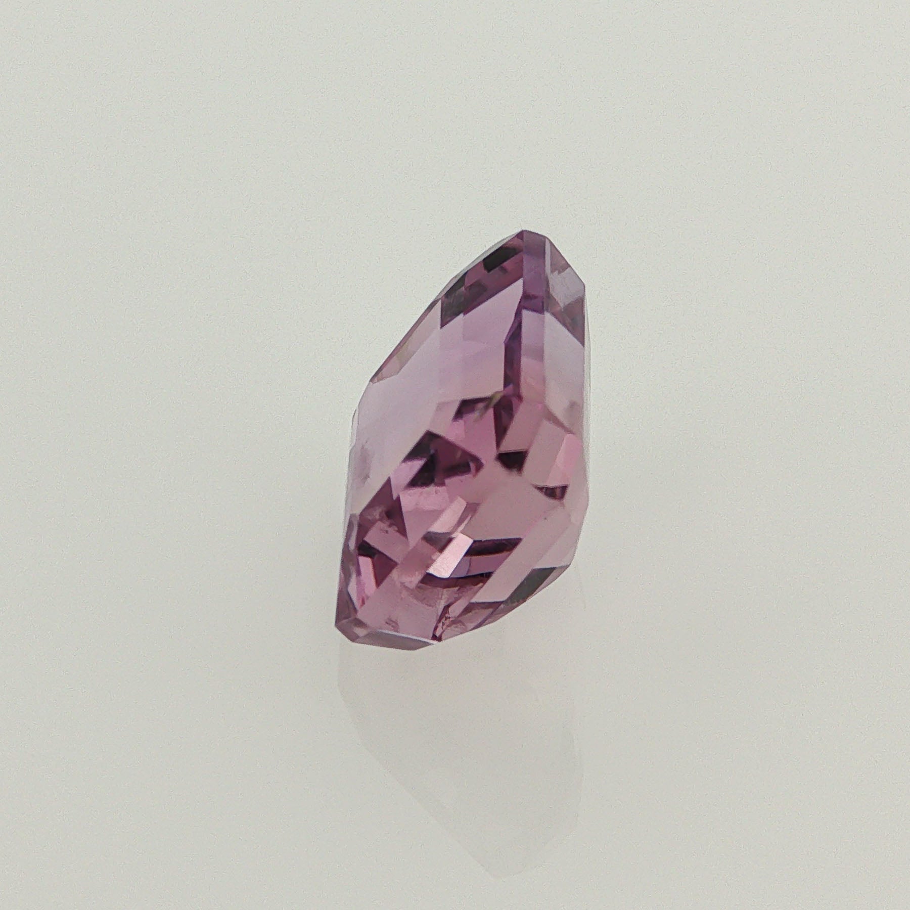 Natural ametrine, bicolor - purple / yellow, octagon cut, 8.67 ct, loose gemstone, view 2.