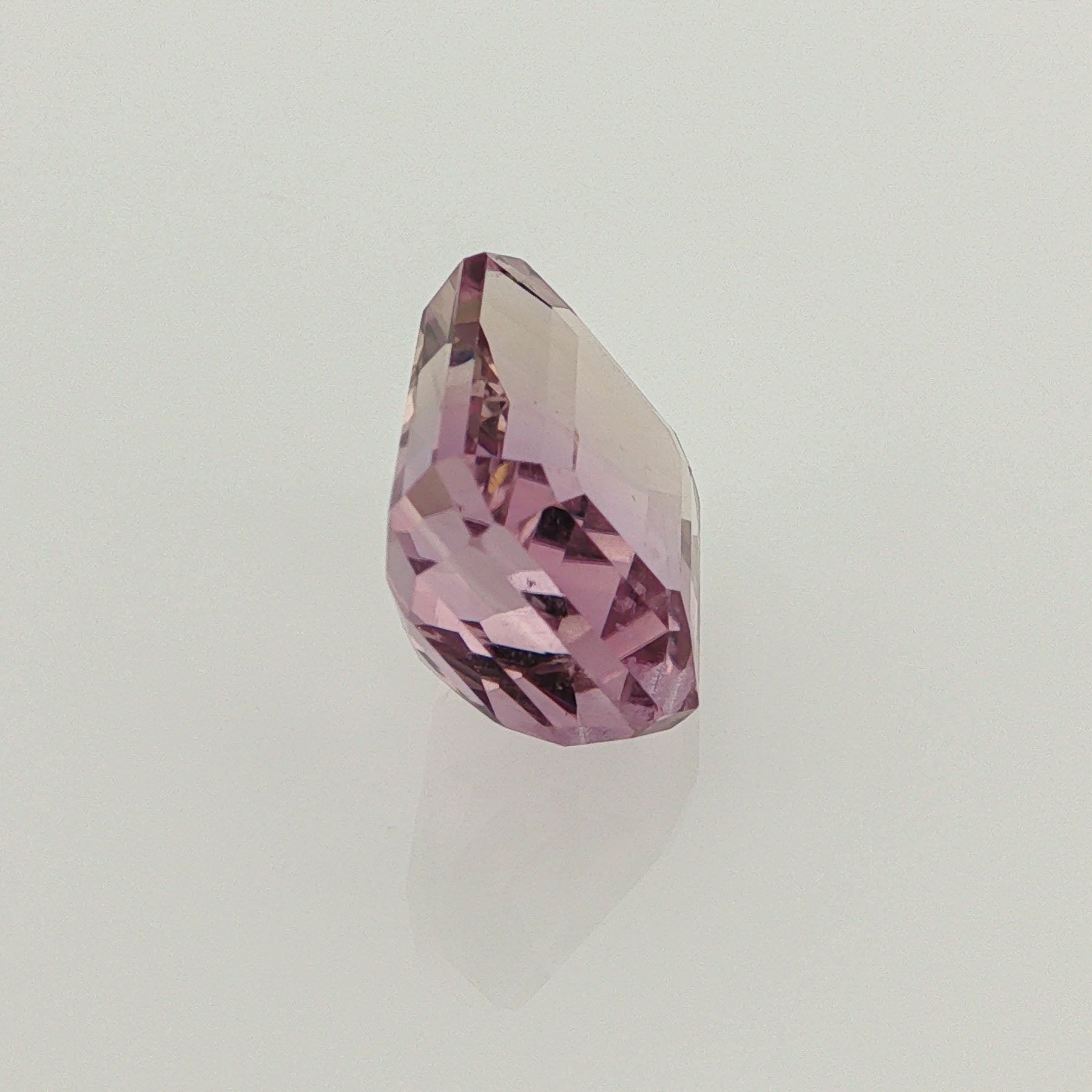 Natural ametrine, bicolor - purple / yellow, octagon cut, 8.67 ct, loose gemstone, view 4.