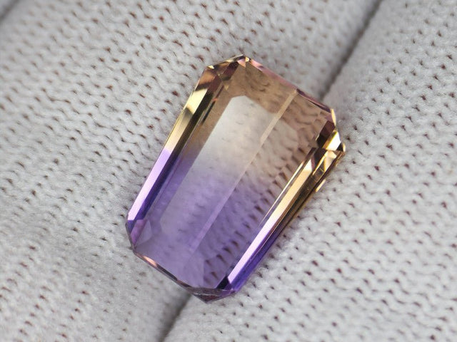 Natural Ametrine 8.20 ct – Purple - Yellow, Fancy Cut, Untreated, Bolivia
