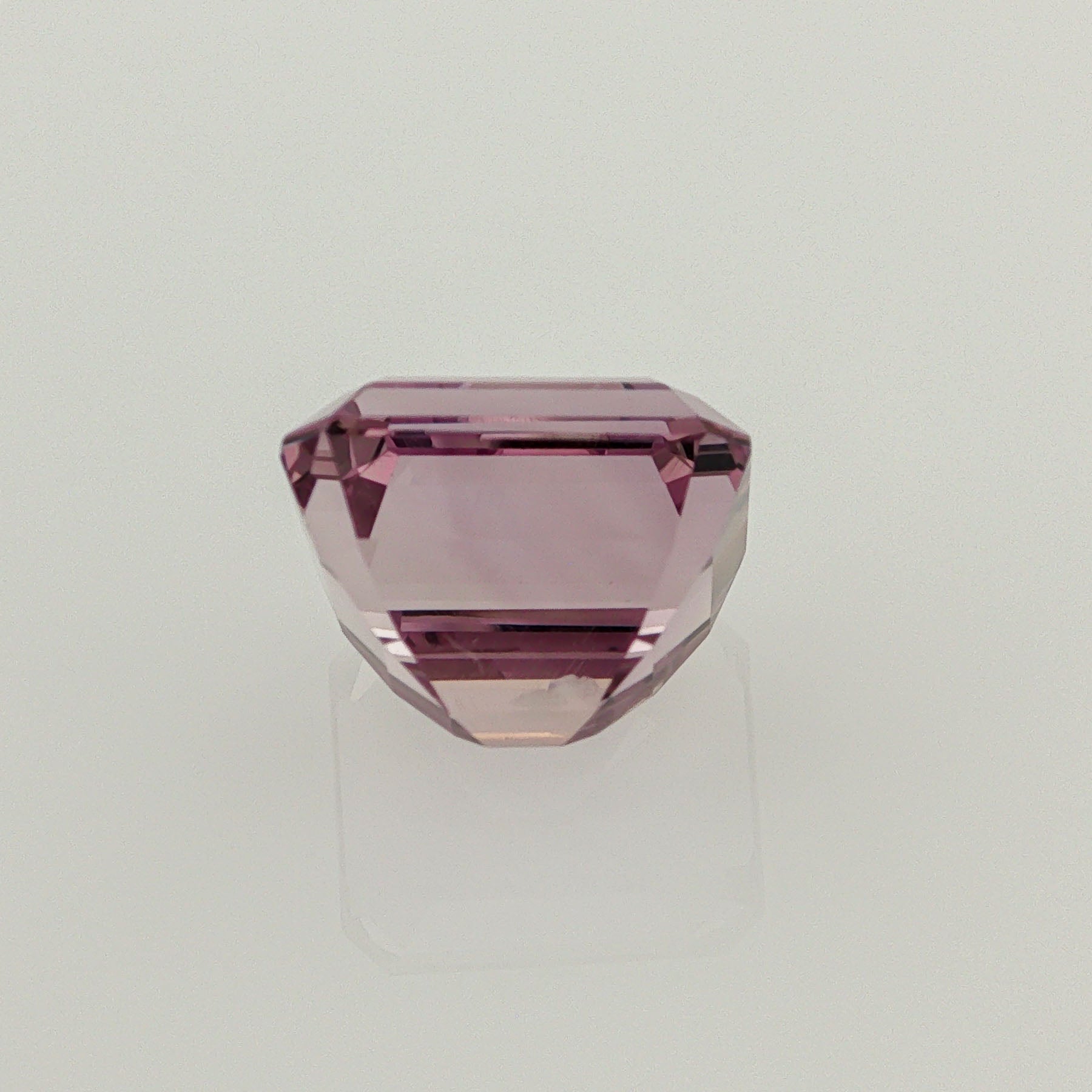 Natural ametrine, light purple / light yellow, octagon cut, 9.72 ct, loose gemstone, view 3.