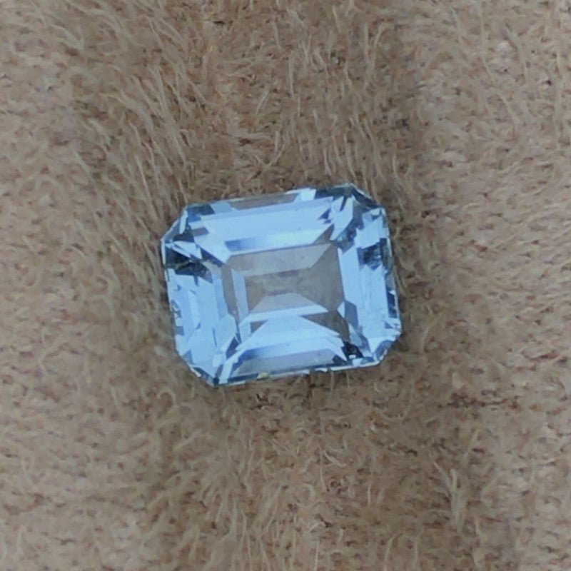Natural Aquamarine 1.05 ct – Blue, Octagon Cut, Unheated, Brazil