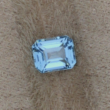 Natural Aquamarine 1.05 ct – Blue, Octagon Cut, Unheated, Brazil