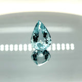 Natural Aquamarine 11.74 ct – Pear Cut, Untreated