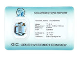 Natural Aquamarine 17.42 ct – Cushion Cut, Untreated