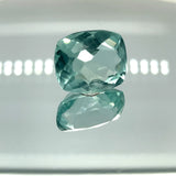 Natural Aquamarine 21.45 ct – Cushion Cut, Untreated