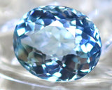 Natural Aquamarine 2.30 ct – Blue, Oval Cut, Untreated, Africa