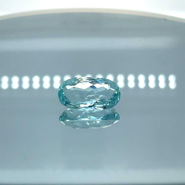 Natural Aquamarine 9.26 ct – Oval Cut, Untreated
