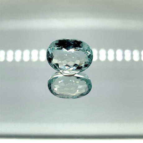 Natural Aquamarine 9.37 ct – Oval Cut, Untreated