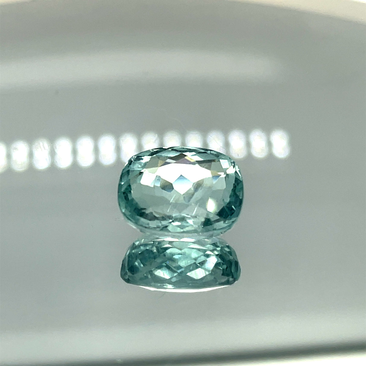 Natural Aquamarine 9.46 ct – Cushion Cut, Untreated