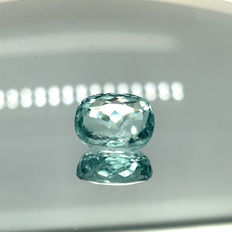 Natural Aquamarine 9.46 ct – Cushion Cut, Untreated