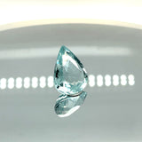 Natural Aquamarine 9.77 ct – Pear Cut, Untreated