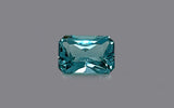 Natural Blue Apatite 3.92 ct – Greenish Blue, Octagonal Cut, Untreated