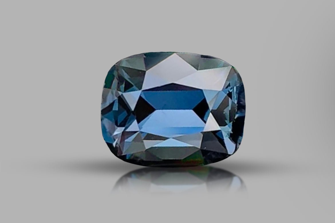 Natural Blue Cobalt Spinel 2.13 ct – Cushion Cut, Untreated, GFCO Certified