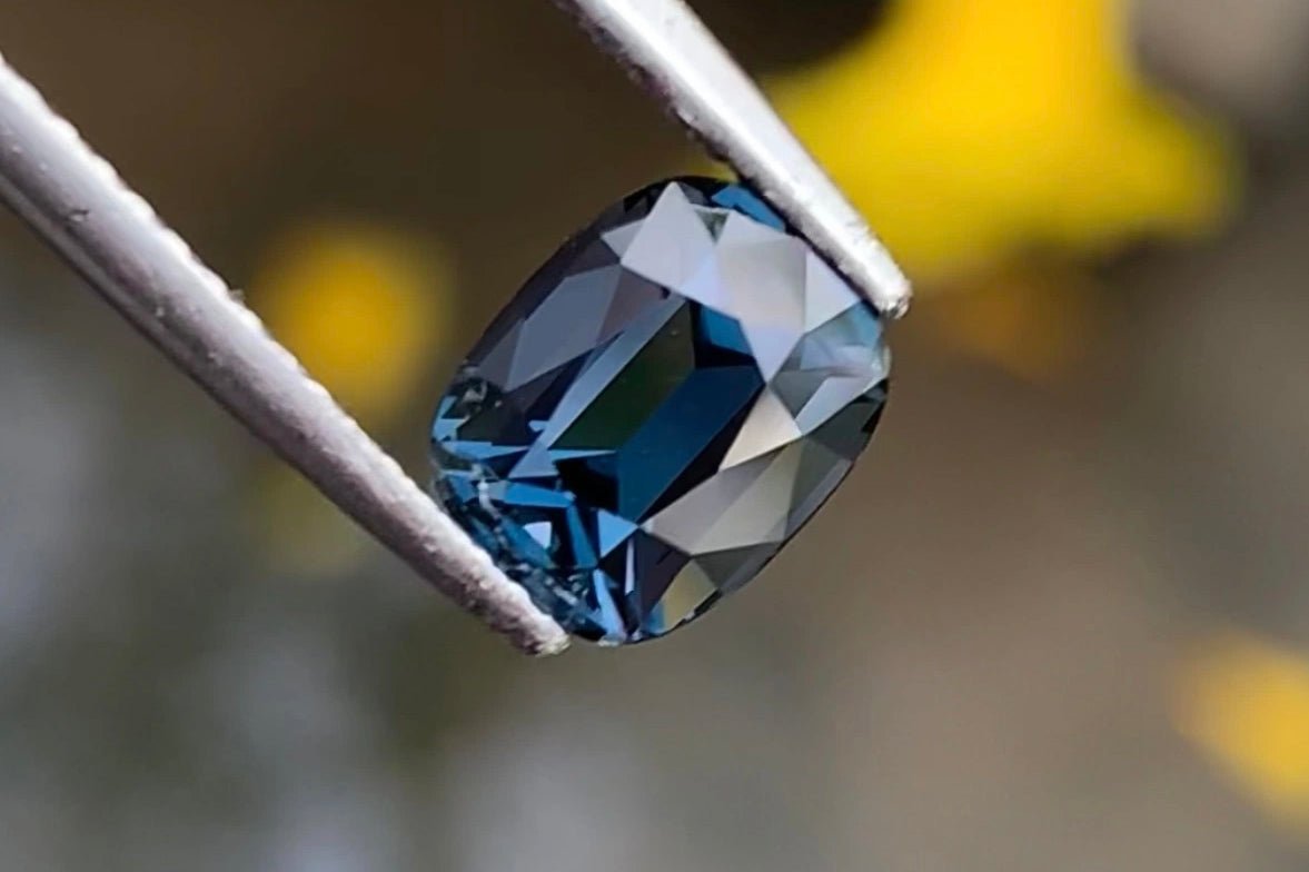 Natural Blue Cobalt Spinel 2.13 ct – Cushion Cut, Untreated, GFCO Certified