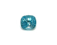 Natural Blue Zircon 6.38 ct – Cushion Cut, Untreated