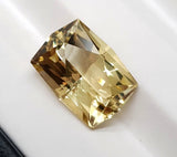 Natural Citrine 10.20 ct – Fancy Cushion Cut, Untreated