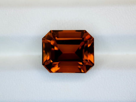 Natural Citrine 11.45 ct – Emerald Cut, Heated