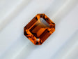 Natural Citrine 11.45 ct – Emerald Cut, Heated