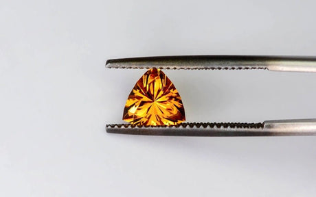 Natural Citrine 1.19 ct – Trilliant Cut, Heated