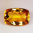 Natural Citrine 12.05 ct – Cushion Cut, Heated, ČGL Certified