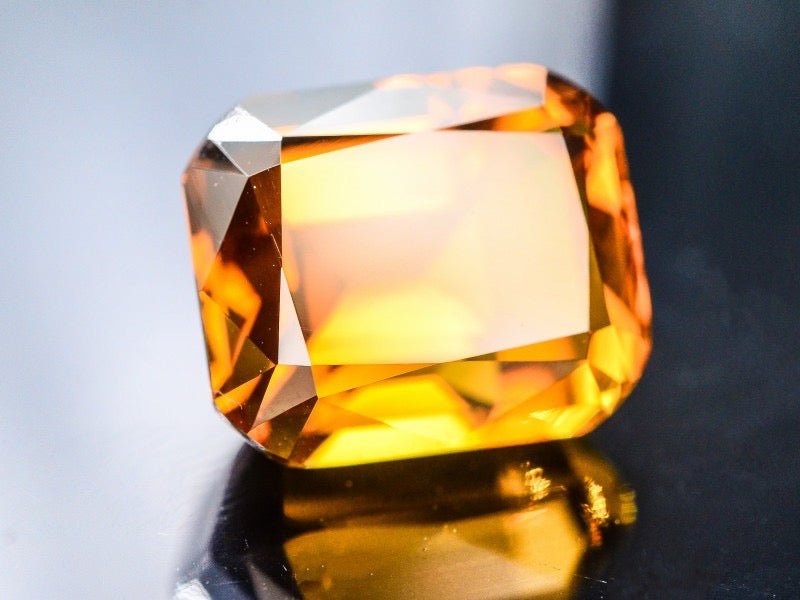 Natural Citrine 15.90 ct – Cushion Cut, Heated