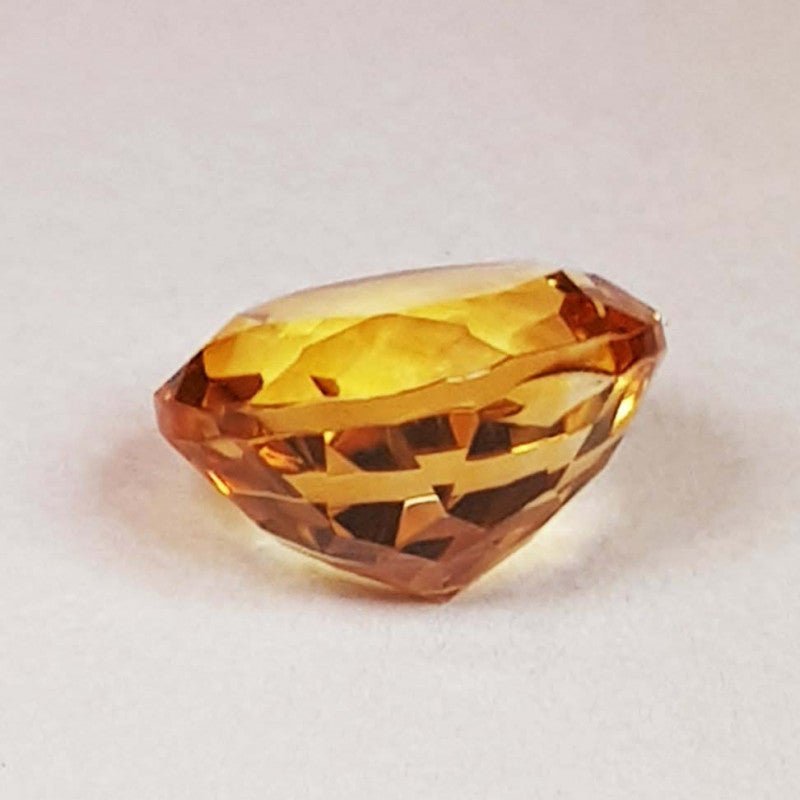 Natural Citrine 1.91 ct – Round Cut, Heated
