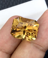 Natural Citrine 20.31 ct – Fancy Octagonal Cut, Heated