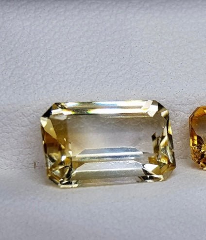 Natural Citrine 3.15 ct – Fancy Octagonal Cut, Untreated