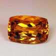 Natural Citrine 5.25 ct – Cushion Cut, Heated, ČGL Certified
