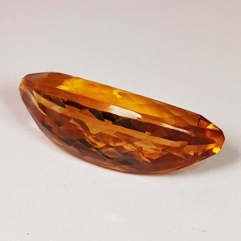 Natural Citrine 6.27 ct – Marquise Cut, Heated