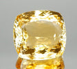 Natural Citrine 69.69 ct – Cushion Cut, Heated, ČGL Certified