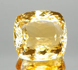 Natural Citrine 69.69 ct – Cushion Cut, Heated, ČGL Certified