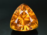 Natural Citrine 8.30 ct – Trillion Cut, Heated