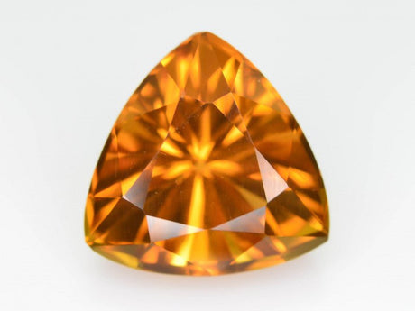 Natural Citrine 8.30 ct – Trillion Cut, Heated