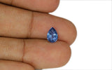 Natural Cobalt Spinel 1.25 ct – Pear Cut, Untreated, GIA Certified, Tanzania