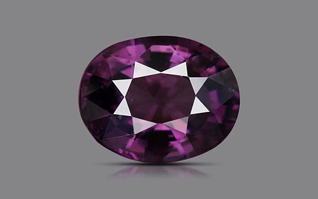 Natural Deep Purple Spinel 2.26 ct – Oval Cut, Untreated, IGI Certified