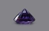 Natural Deep Purple Spinel 4.85 ct – Round Cut, Untreated, GRS Certified