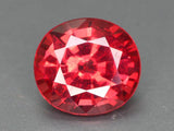 Natural Garnet 1.10 ct – Round Cut, Untreated, Pinkish Red