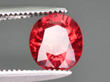 Natural Garnet 1.10 ct – Round Cut, Untreated, Pinkish Red