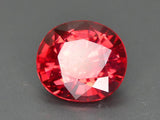 Natural Garnet 1.10 ct – Round Cut, Untreated, Pinkish Red