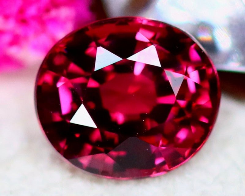 Natural Garnet 2.40 ct – Oval Cut, Untreated, Africa