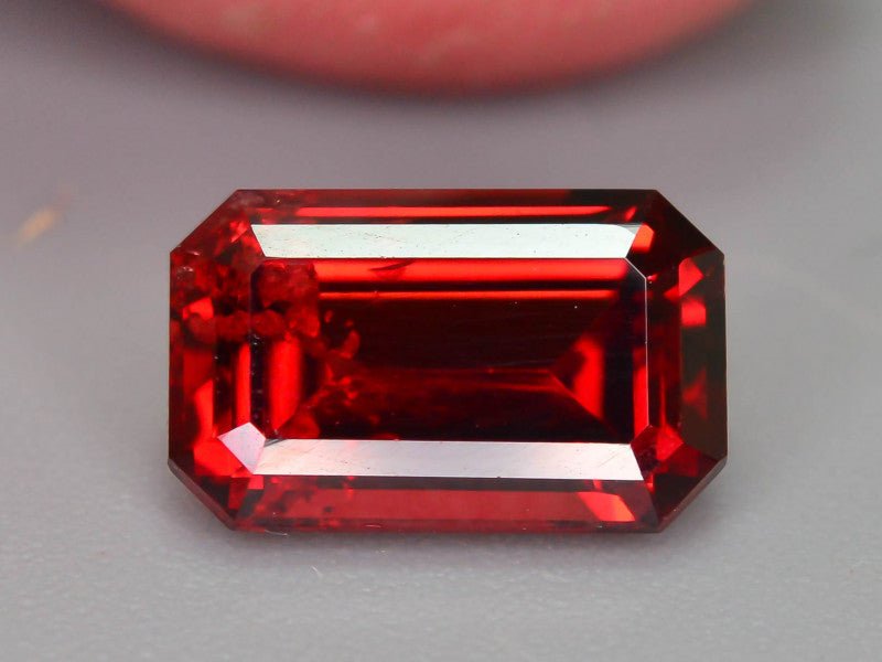 Natural Garnet 2.45 ct – Rectangular Cut, Untreated